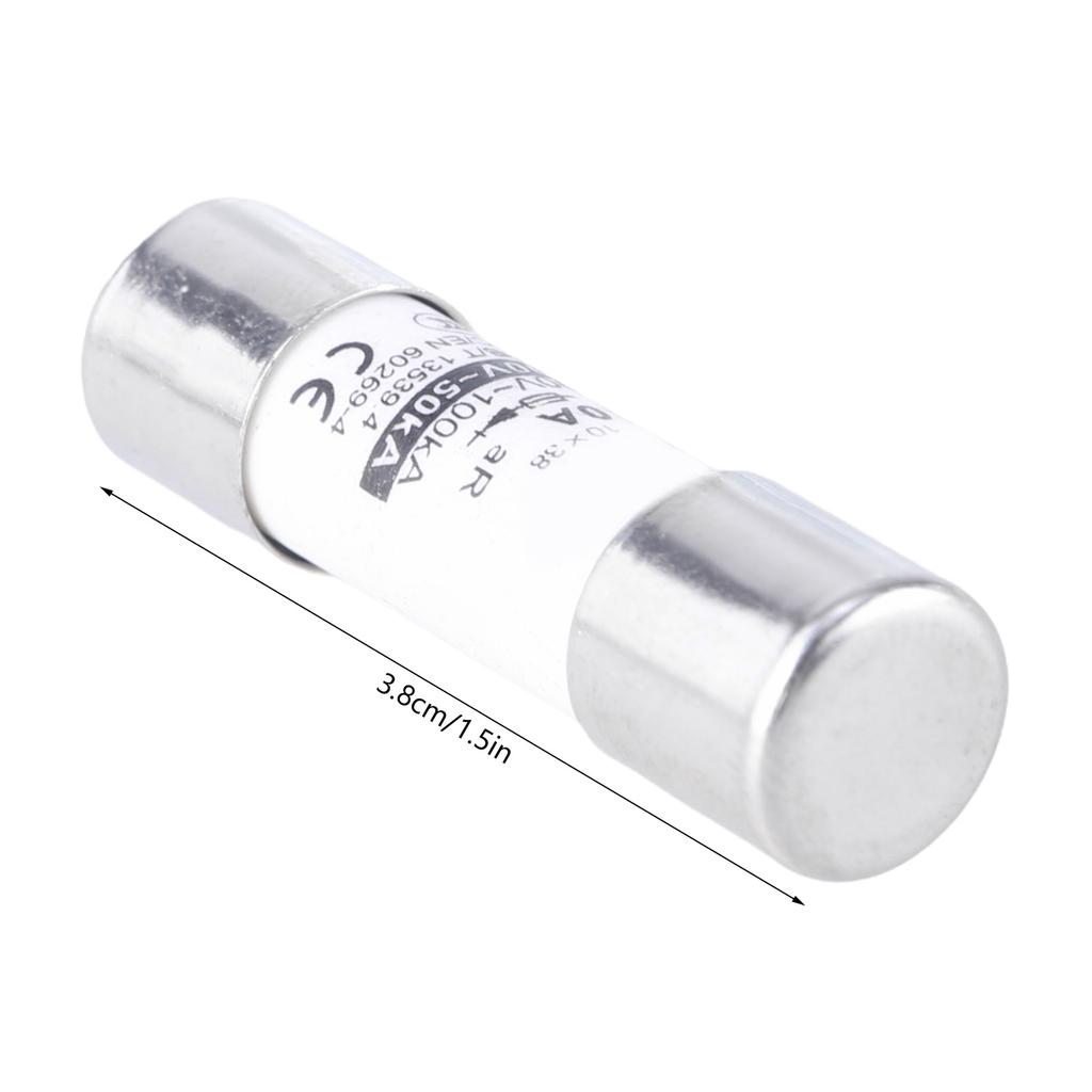 Pack Of 5 Ceramic Tube Fuses Set Fast Acting Cylinder Fuses Set Quick Blow Ceramic Fuses Set for Electrical Protections