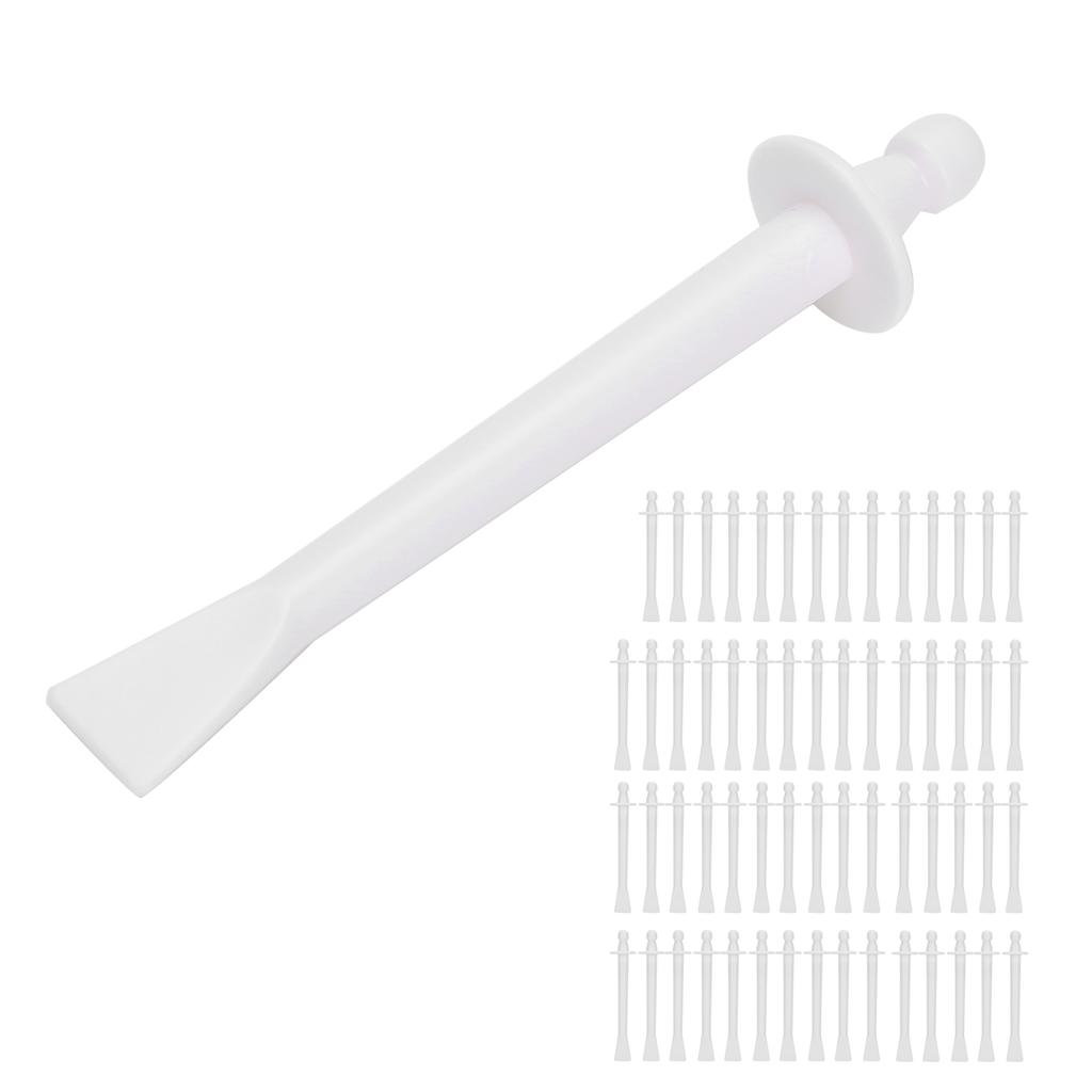 Nasal Hair Removal Wax Stick Disposable Nose Wax Spatulas Lip Eyebrow Wax Applicator