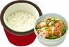 Asvel Cafe Bowl Lunch 500ml Mickey Minnie Red &