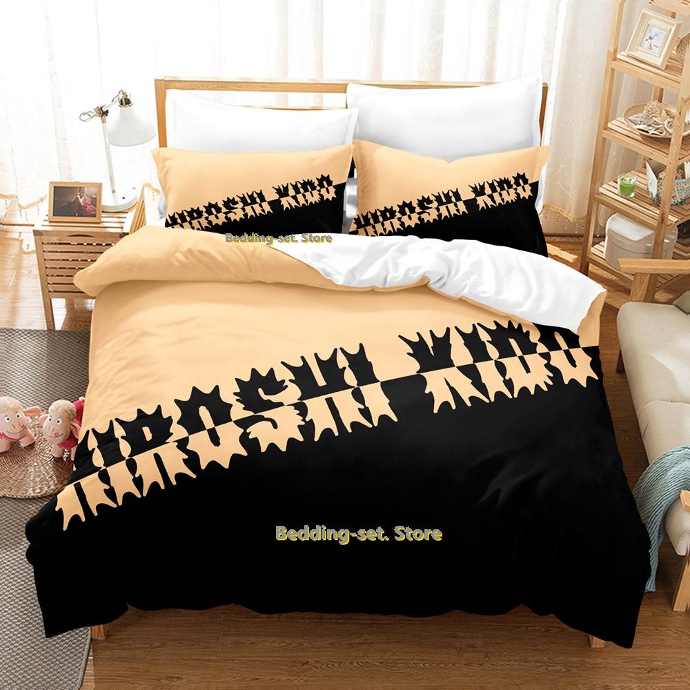 New Barakamon Bedding Set Single Twin Full Queen King Size Bed Set Adult Kid Bedroom Duvetcover Sets 3D Anime Bed Sheet Se