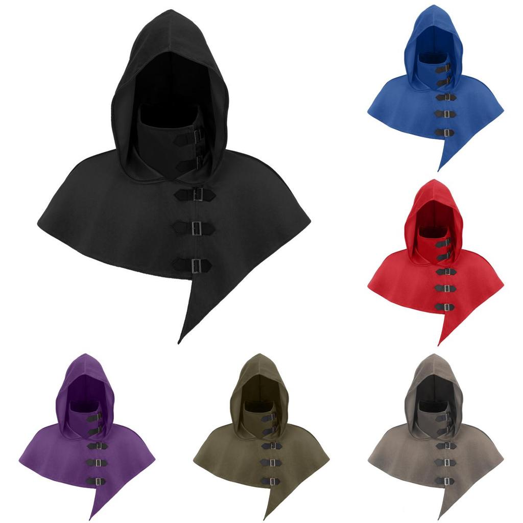 Wizard Cloak Cosplay Costume With Faux Suede Fabric For Cosplay Events