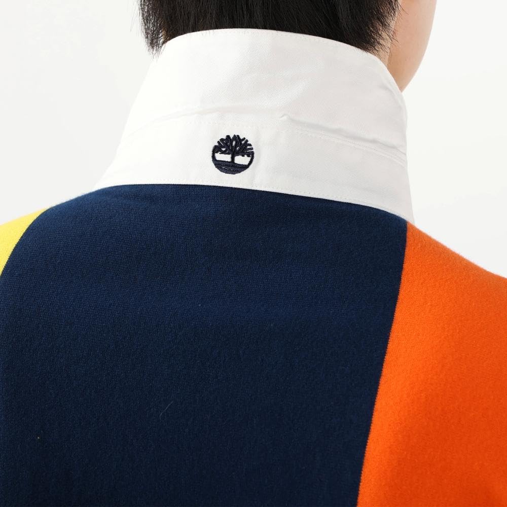 Timberland Rugby Shirt, Unisex, Adult, Lemon Chrome, Size L, TB0A64H77331