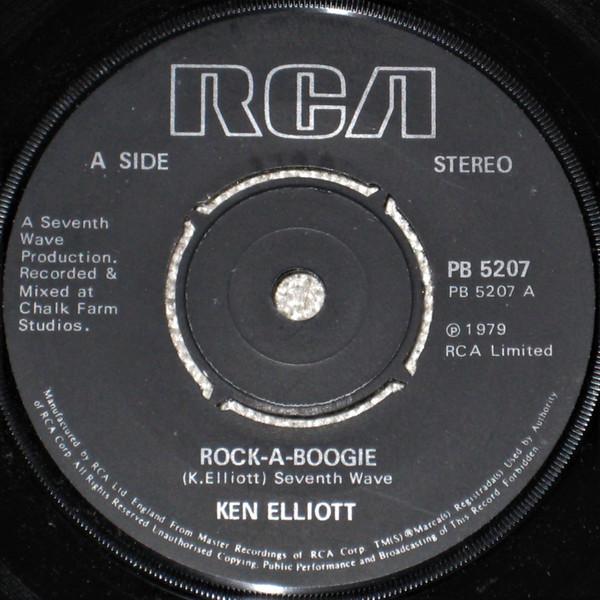 

7inch Record KEN ELLIOTT - Rock-A-Boogie PB5207 RCA 1979 UK Soul/Funk Used