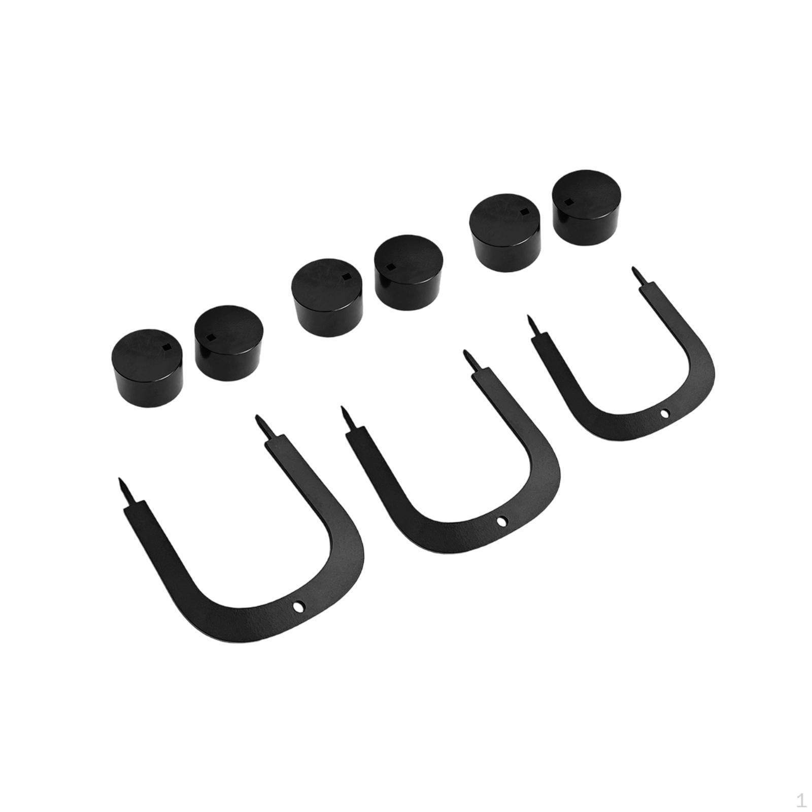 

3 шт. паттинг ворота для гольфа ворота тренировочный инструмент паттер принадлежности практика 3 Set Base