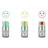 4 stuks 1 set Auto Bandenventieldop Bandenspanningsmeter Bandenspanningsmeter Bandenspanningsbewaking Waarschuwingsdop