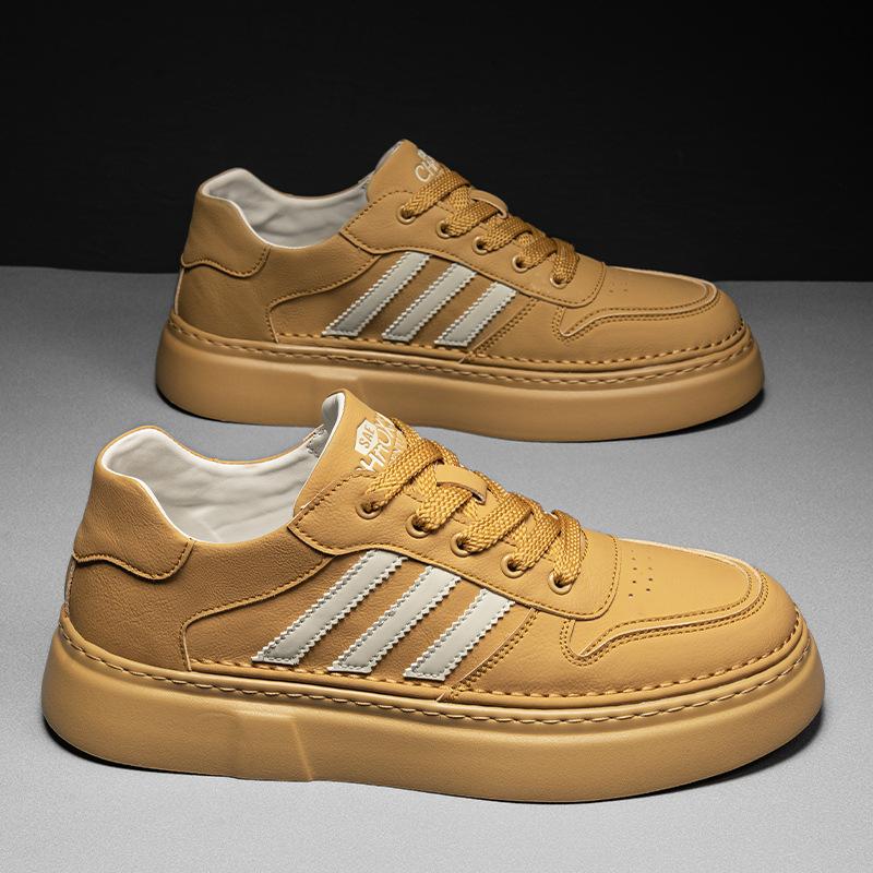 

Высококачественные мужские кроссовки для сноуборда, кожаная поверхность, низкие повседневные туфли на шнуровке и платформе, легкие спортивные дышащие мужские туфли 44