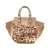 Sac bowling - Thierry Mugler - Eclat 6 - Couleur Taupe - 100% Polyuréthane - Femme