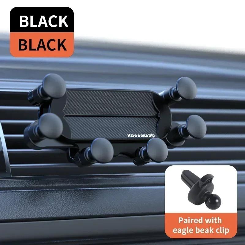 Car Vent Phone Mount Vehicle Air Vent Clip Cell Phone Holder Car Phone Holder Auto Lock Hands-Free Stand for 4-7inch Cellphone Eagle Beak Clip