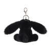Apricot Lamb Plum Red Rabbit Cute Soft Keychain Plush Toy, Perfect for Boys and Girls, Fits Kids Backpacks and Purses, 11cm