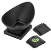 22mm Rubber Viewfinder Eyecup with Top Cold Shoe Cover Spirit Level for 5D2 5D 6D Camera