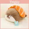 Sushi Otter Sea Plush Keychain Cute Animal Backpacks Keyrings Gift Birthday