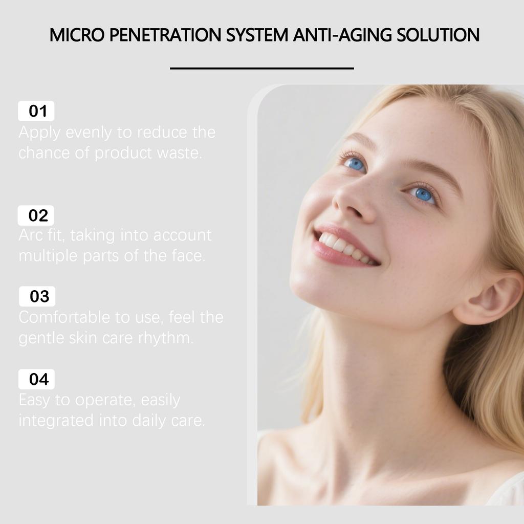 Firming Anti-aging Roller Microneedle Set Anti-aging And Wrinkle-Smoothing Facial Care Liquid Facial Micro-injection,15ML
