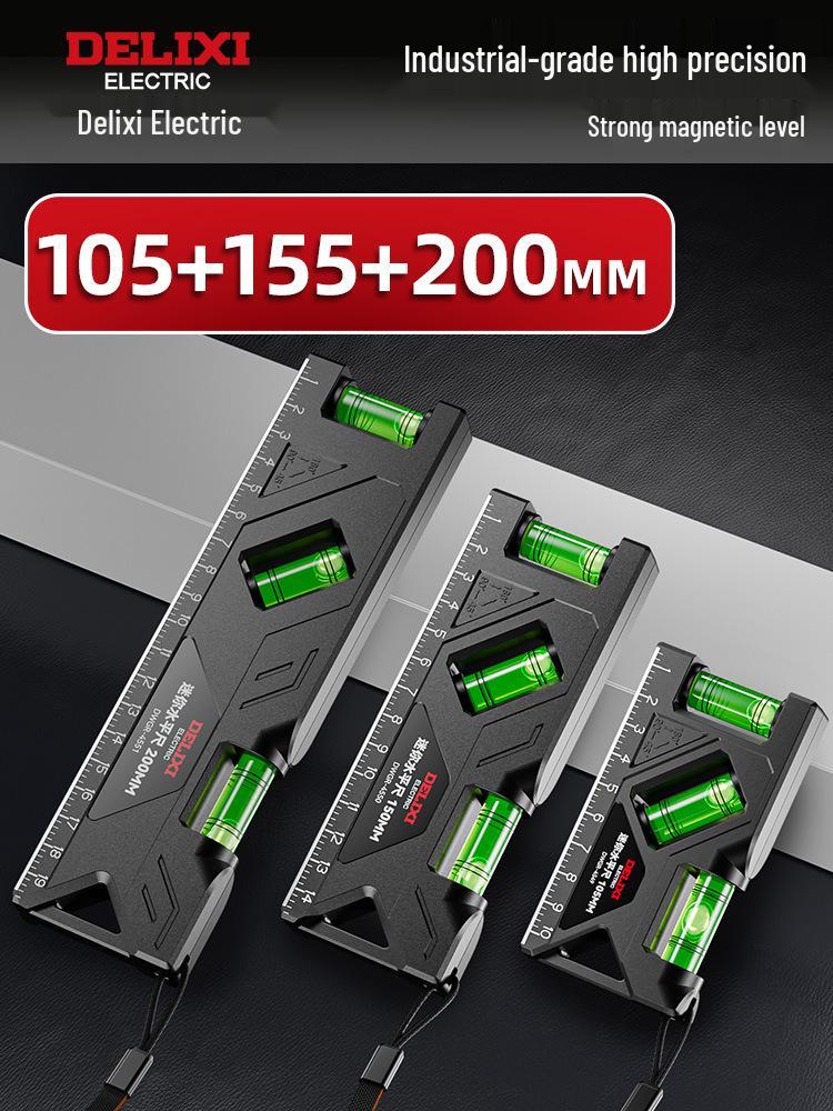 Delixi Hochpräzisions Mini Magnetischer Wasserwaage