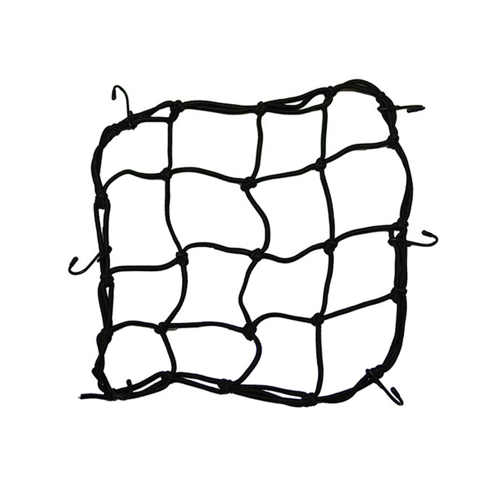 

Универсальная декоративная сетка для шлема для мотоцикла 40*40 см, декоративная сетка для карманного шлема, сетка для багажа, сетка для карманного ремня для Honda Suzuki чёрный