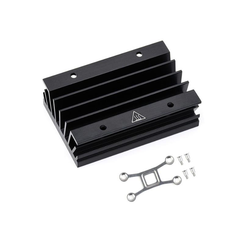 Jetson Nano Aluminum Heatsink with Bracket and Spring Clip Original Jetson Nano Heatsink