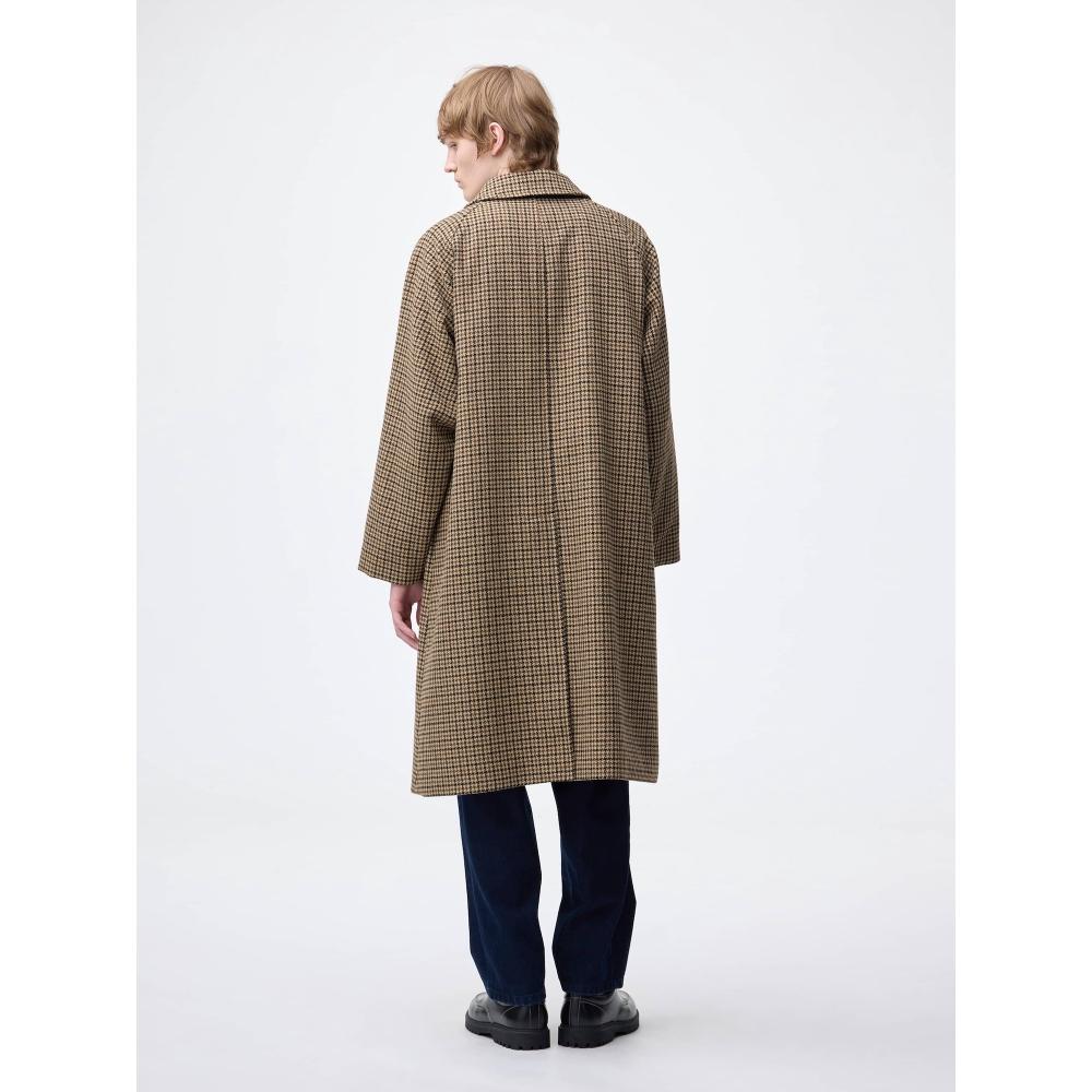 GU by Uniqlo Cozy Melton Balmacaan Coat