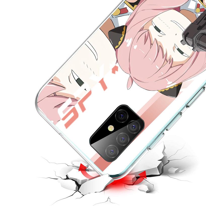 Spy Family Anya Cute Phone Case For Samsung Galaxy A17 A37 A57 A16 A26 A36 A56 A15 A25 A35 A55 A14 A24 A34 A54 A13 A23 A33 A53 G