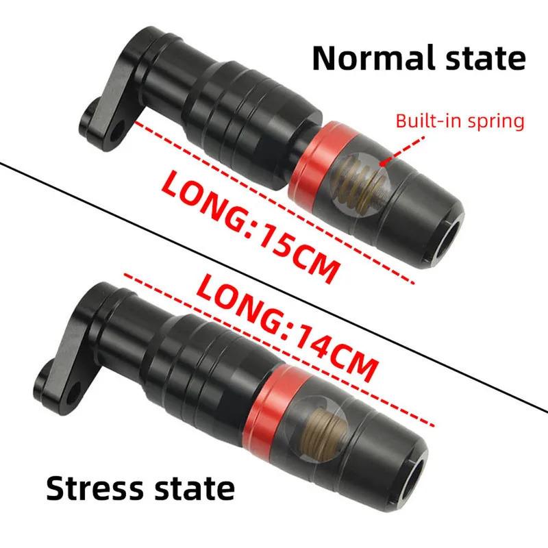 FIT FOR CFMOTO 450SR 450 SR -2025 Exhaust Pipe Buffer Anti Drop Ball Sliders Protector Crash Pad Falling Protection