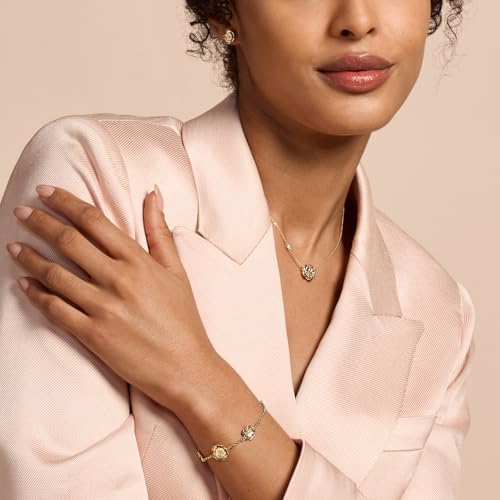 [Olivia Burton] Authorized Dealer Bracelet for Women 24100244 [Signature] Tudor Rose Bracelet Gold