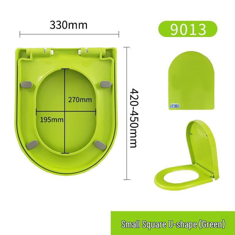 MDNG Slow-Close Colorful Quick-Release Toilet Seat
