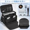 Rxakudedo Carrying Suitcase for PS5 Storage PS5 Console Protective PS5 Carrying Shoulder Game Controller Portable Case, Slim, Bag, Case, Bag,