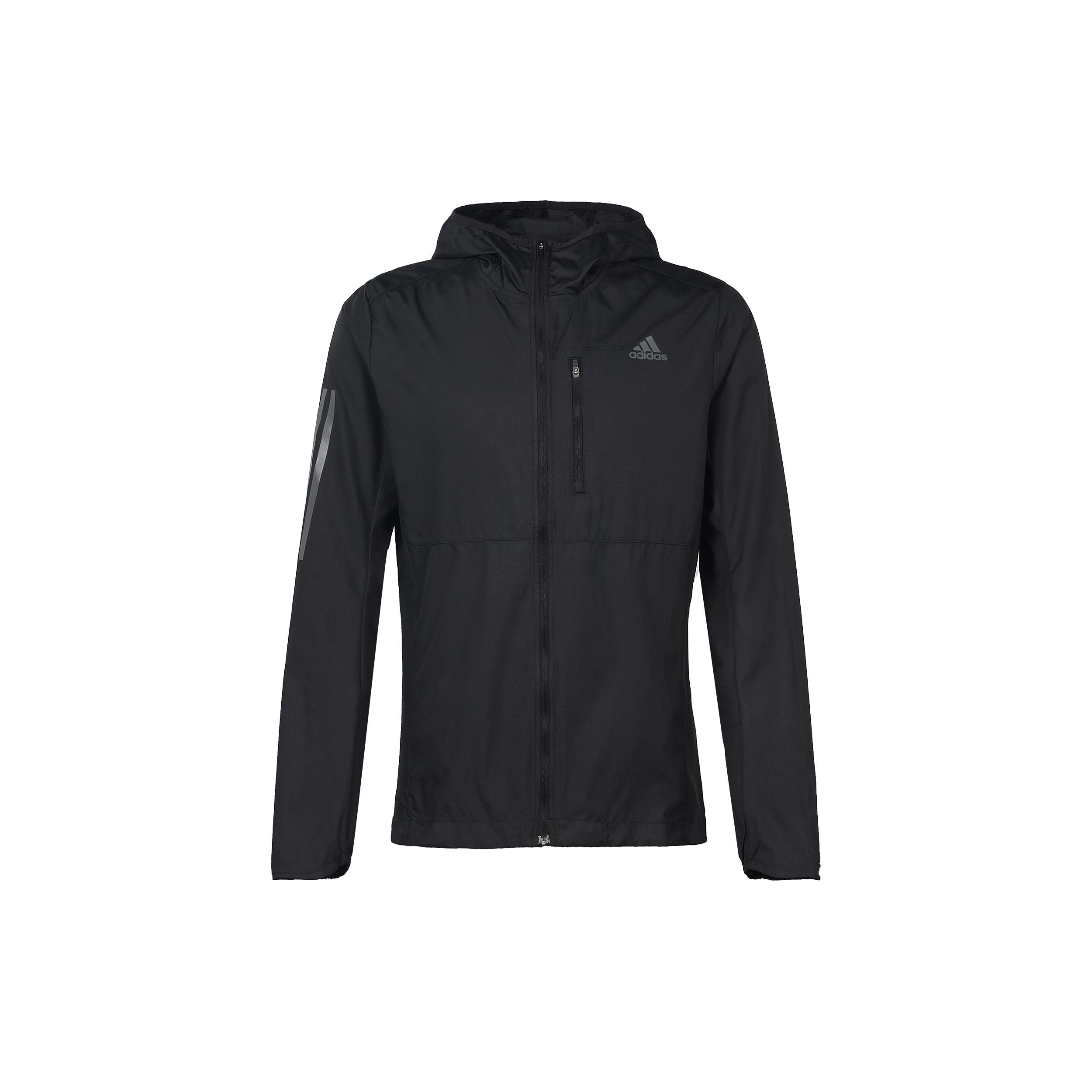 Adidas Own The Run Куртки и Пальто Осень, Международная Версия Мужская Черная FL6964 XS