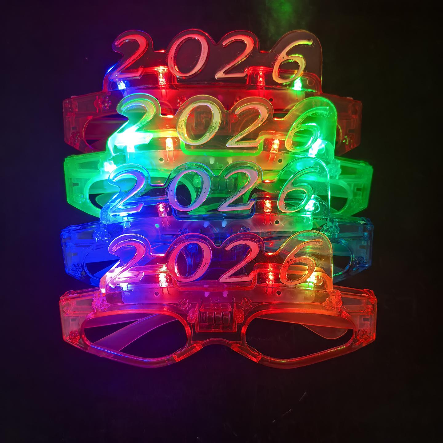 2026 New Year s Day Glow Stick Magic Wand - Digital Fluorescent Cheering Prop