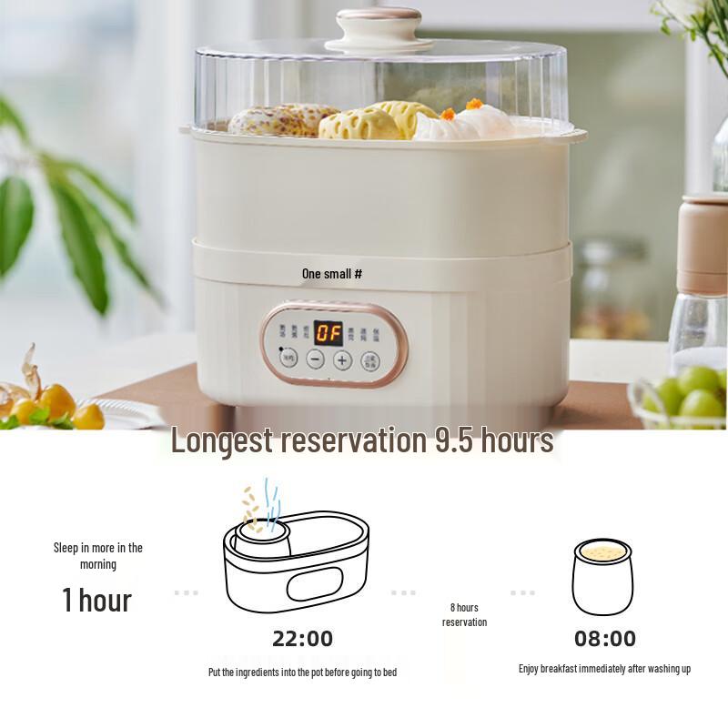 BEAR Casserole électrique multi-fonctions 1L