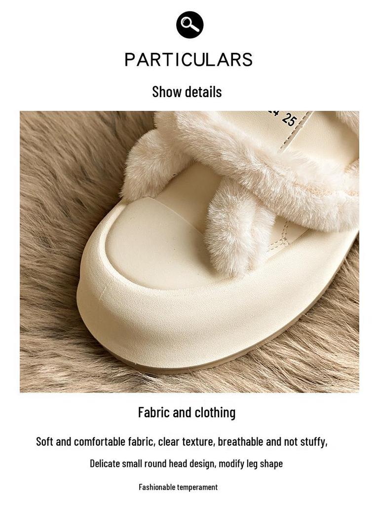 Women's Cotton Shoes Winter 2024: Soft-Sole Plus Velvet White Sneakers with Magic Stickers, Size 34.