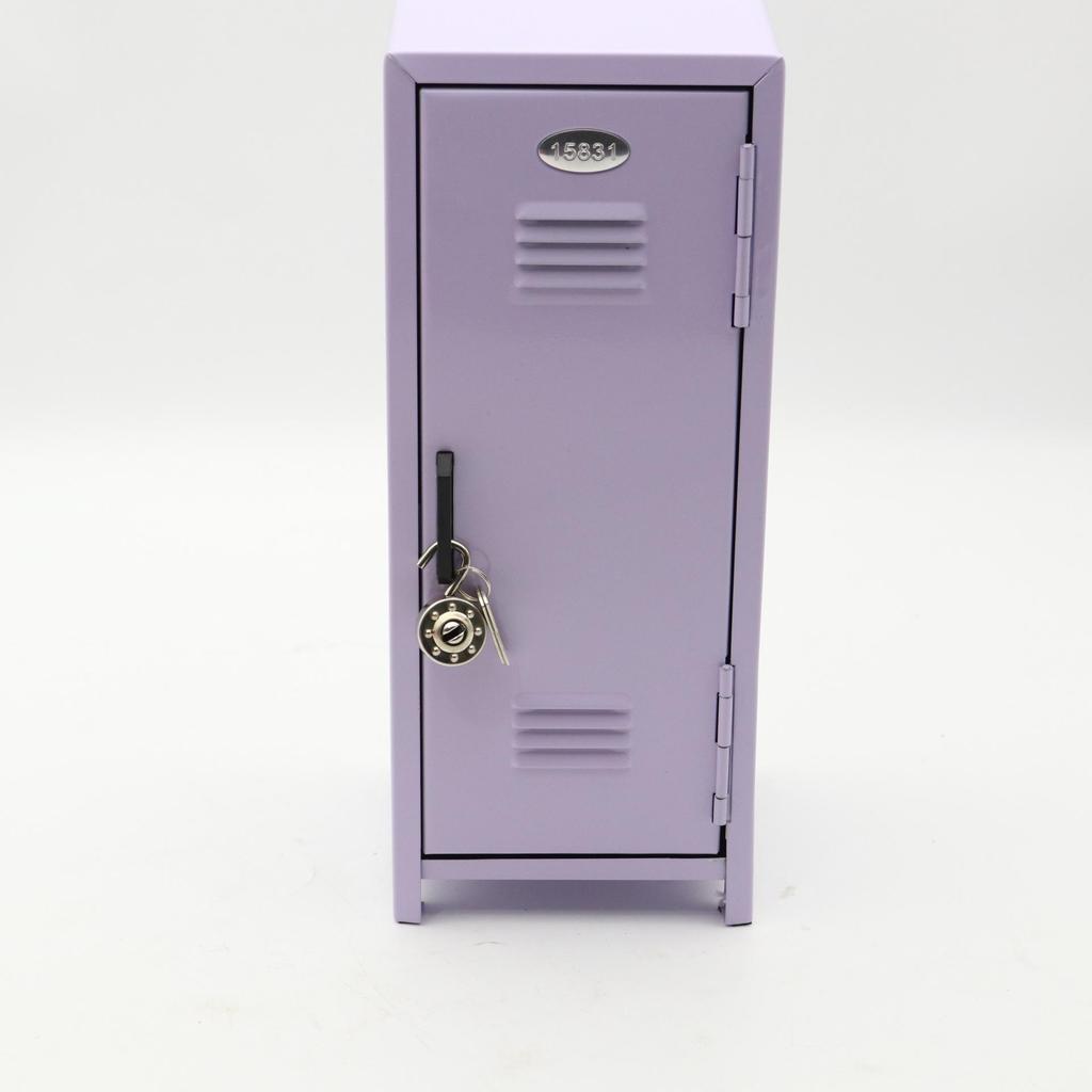 Multikleurig Afsluitbaar Mini Spaarpotje & Opbergkastje voor Meisjes