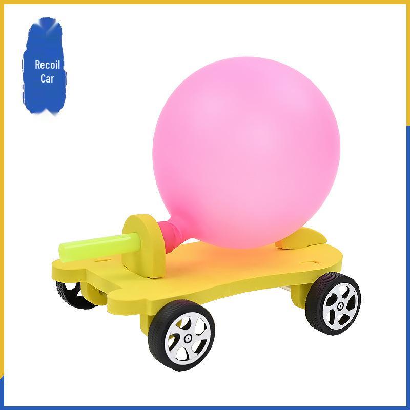 Balloon Rocket Car Kit: Fun DIY Science Experiment for Kids and Families