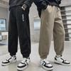 2024 Boys' Autumn Sweatpants: Trendy Spring/Fall Style for Children's Sporty Wear