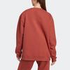 adidas X Stella McCartney Sportswear Solid Color Crewneck Sweatshirt Women Sweatshirt Brown IC5978