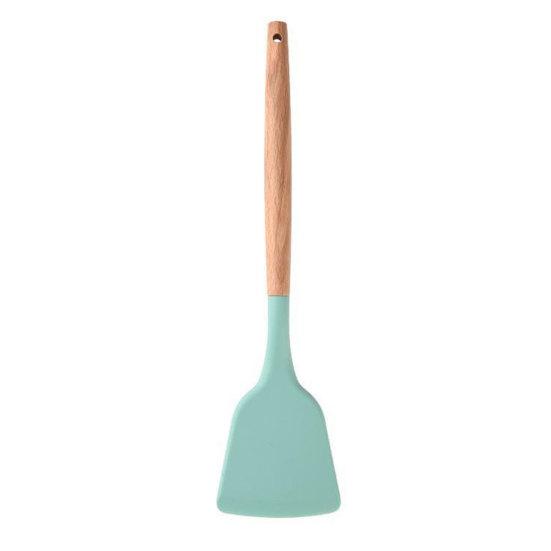 Spatula Anti-slip Kitchenware Comfortable Grip Convenient Ergonomic Design Cooking for Home
