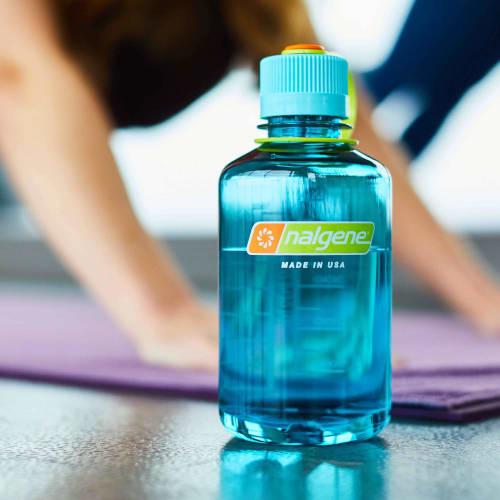 Nalgene Smal munn Løkkelokk for 0,5L/1L Flasker, Svart, 90062