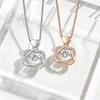 Light Luxury Beating Heart Hexagram Double Necklace