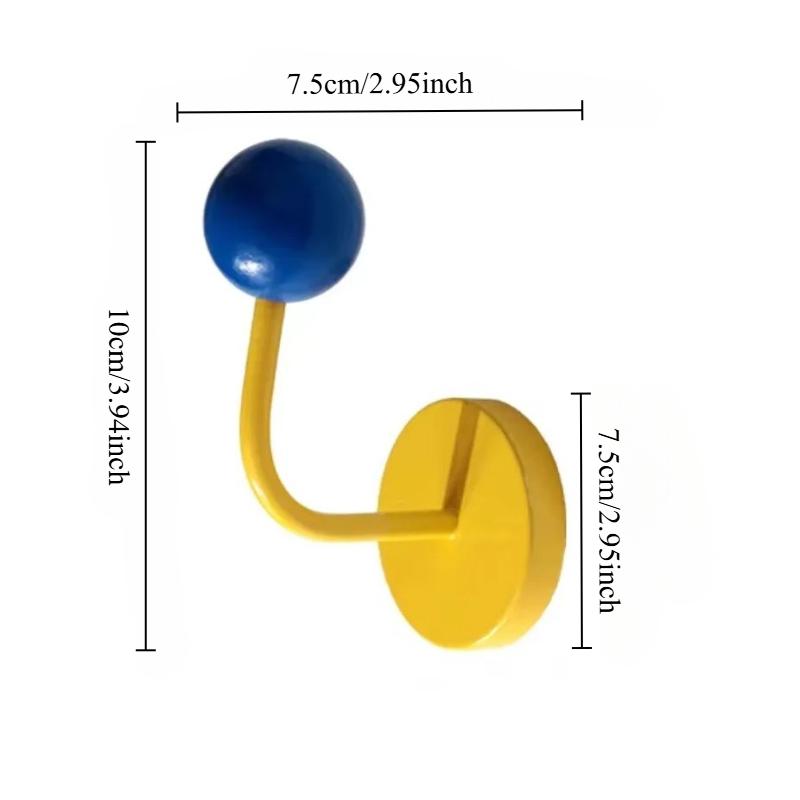 1pc Magnetic Hook Bathroom and Kitchen Strong Seamless Non Perforated Magnetic Suction Hook for Refrigerator Home Organization