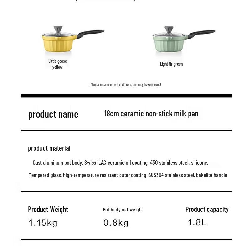 BeiDing Moon Porcelain Series Non-Stick Ceramic Pot