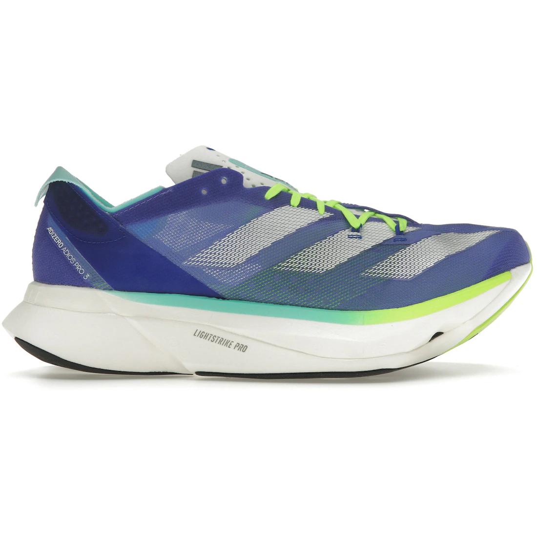 

Sneaker adidas Adizero Adios Pro 3 Cobalt Blue Zero Metalic Lucid Lemon(ID3635) 42