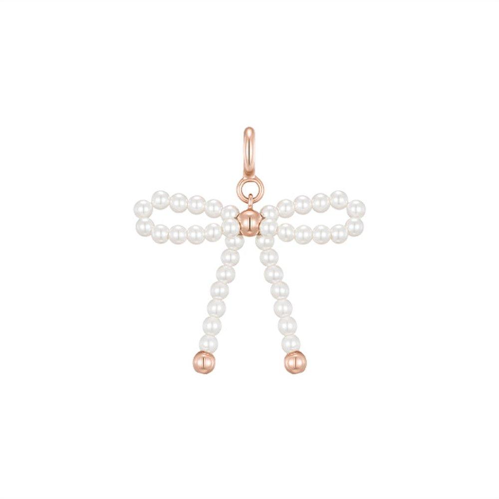 Mariel Ribbon Pearl Bead Pendant (Jjljpi4Bs357Sr000)