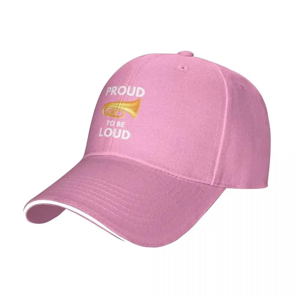 Tuba Proud To Be Loud Baseball Cap Hat Beach Designer Hat Golf Cap Golf Wear Women's Beach Outlet 2024 Men's