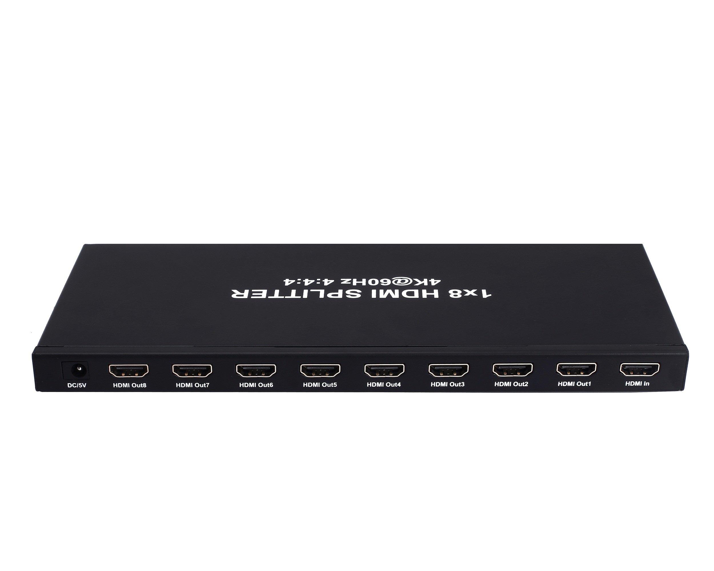 

8 distribution of 4K HDMI splitter compatible EDID control UltraHD!! Ultra-thin HDMI2.0 [SMKSX-SP07S]