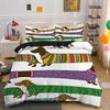 Funny Dachshund Duvet Cover Full King Size Sausage Dog Bedding Set Cartoon Pet Puppy Comforter Cover Kawaii Animal Bedclothes