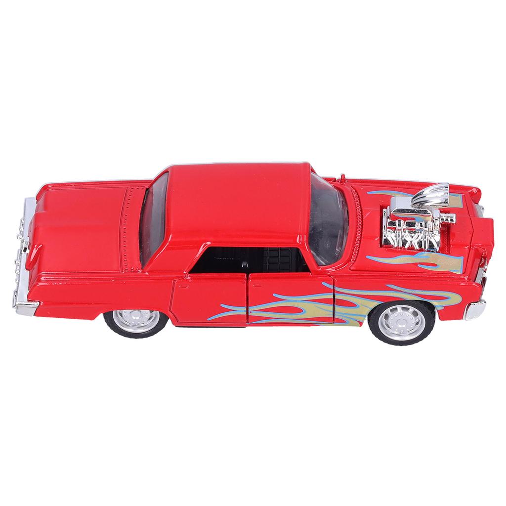 1:32 Battery Powered Children Kids Toddler Alloy Car Toy Simulation PullBack Car Toy(Red )