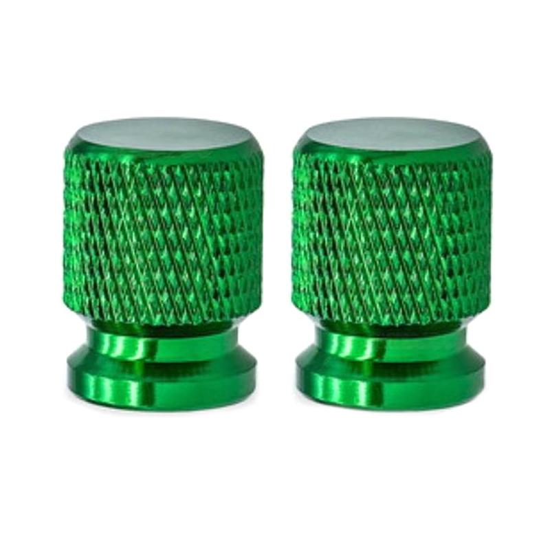 

Tire Valve Stem Caps, Anodized Aluminum Wheel Valve Covers Accessories, Universal For Cars, Suvs, Bikes, Trucks And Motorcycles зелений