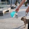 2-in-1 Dog Water Bottle, Portable Pet Water Bottle with Bowl, 10oz Stainless Steel Heart Dog Water Ball, Dog Water Dispenser for Small Dogs Puppies