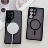 Magnetic Matte Translucent For Magsafe Case For Samsung S25 Edge S24 S23 Ultra Plus FE A17 A07 A56 A36 A26 A16 A55 A35 Cover