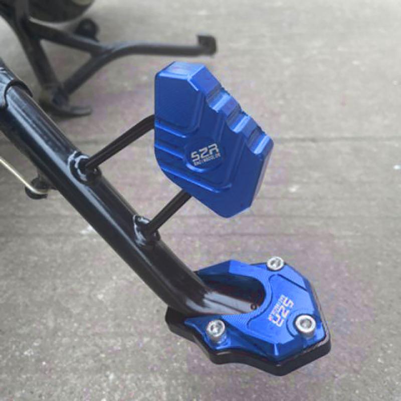 Motocykl ze stopu aluminium Przedłużenie podpórki Podpórka boczna Podnóżek Płyta podporowa Akcesoria motocyklowe