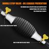 Siphon Hand Pump Manual Hand Pump for Gas Petrol Oil with Syphon Hose Portable High Flow Car Fuel Transfer Pump