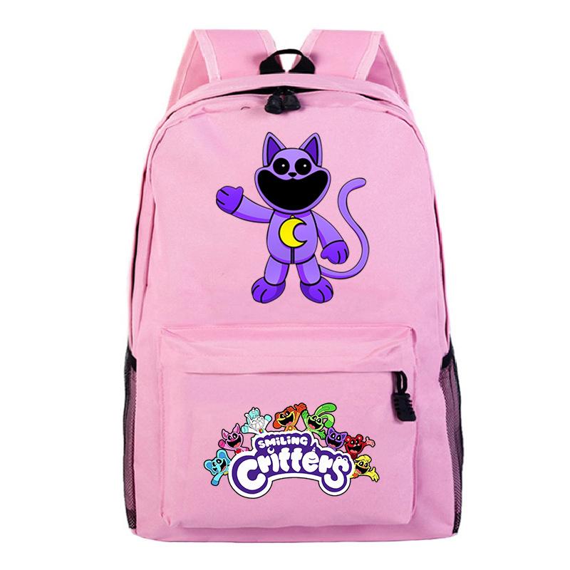 

Улыбка, печать на школьном рюкзаке для маленьких животных, тренд, трансграничные студенты ходят в школу с книгами, большая вместимость, рюкзак для спины с уменьшением нагрузки No Specification